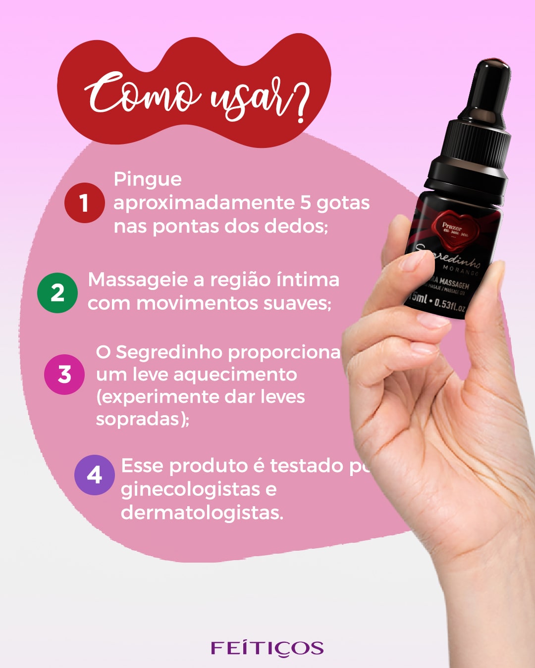 Segredinho - Gel para Massagem
