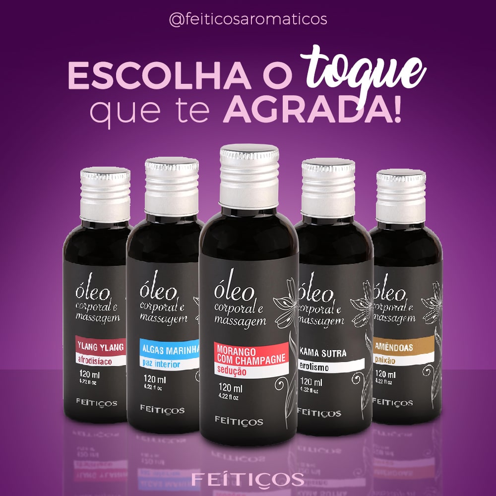 Óleo Corporal e Massagem