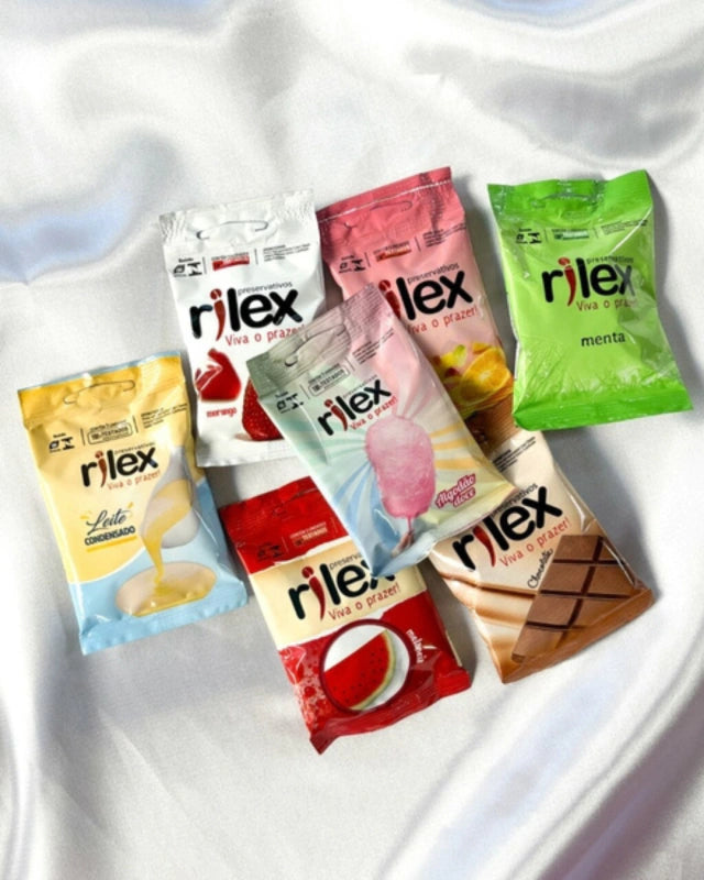Rilex - Preservativo Masculino Mix de Frutas