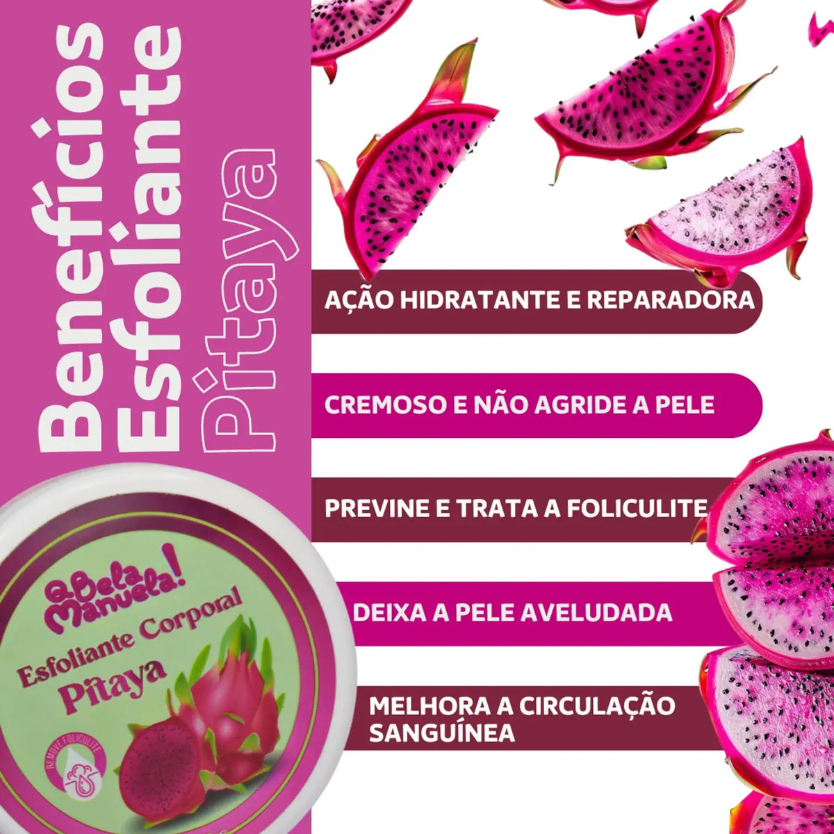 Esfoliante corporal - Q Bela Manuela