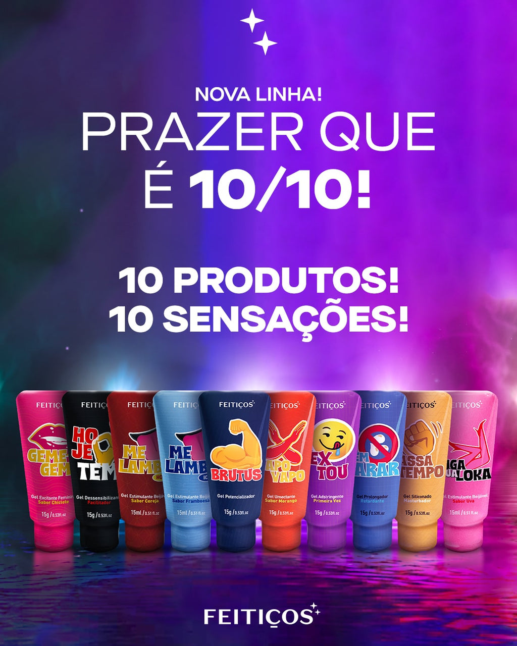 Linha 10/10 - Gel