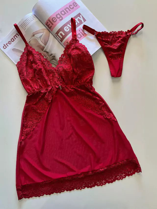 Camisola Luna + Calcinha
