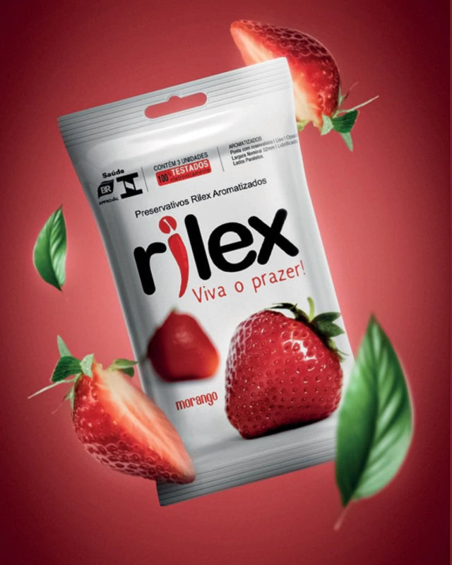 Rilex - Preservativo Masculino Mix de Frutas