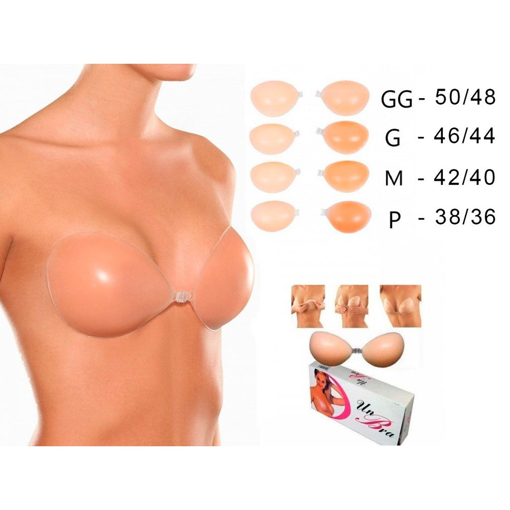 Umbra Push Up Sutiã Adesivo Silicone Invisível Aumenta E Levanta Seios