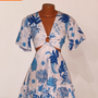 Azul Floral 3