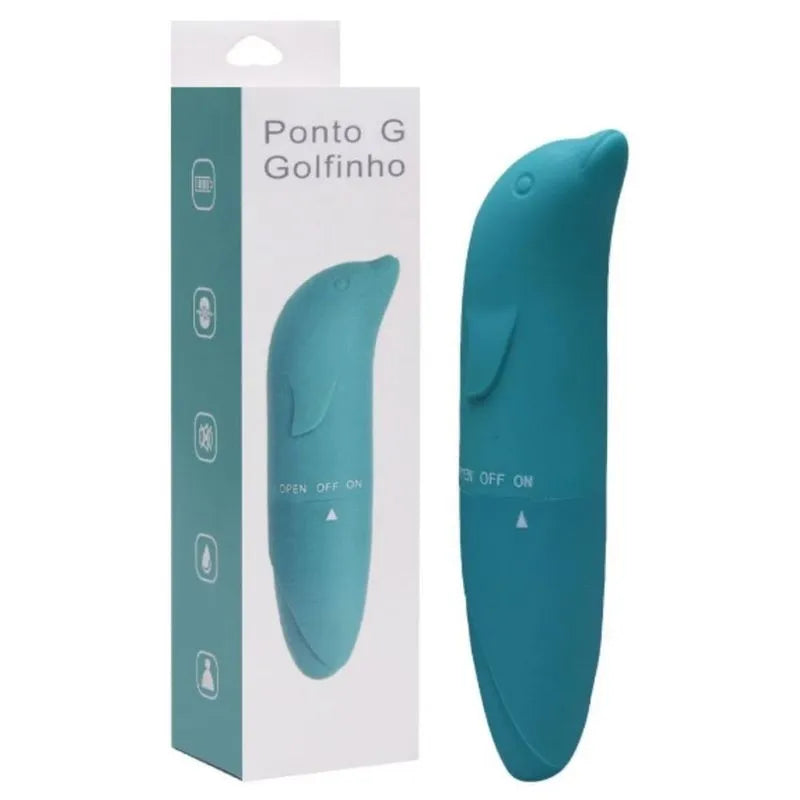 VIBRADOR PONTO G COM FORMATO GOLFINHO