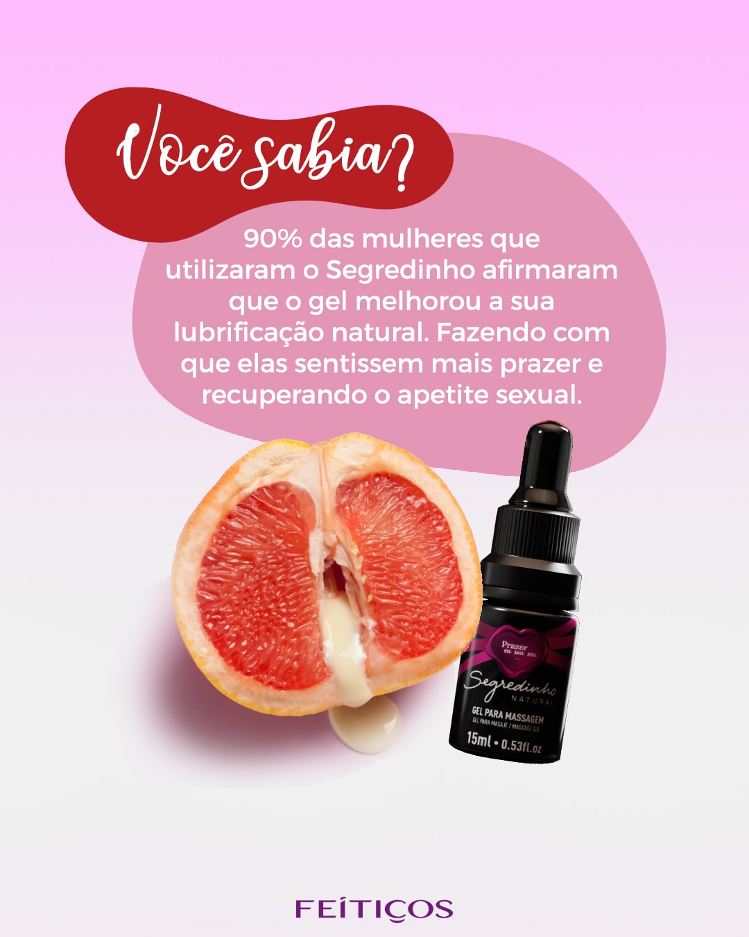 Segredinho - Gel para Massagem