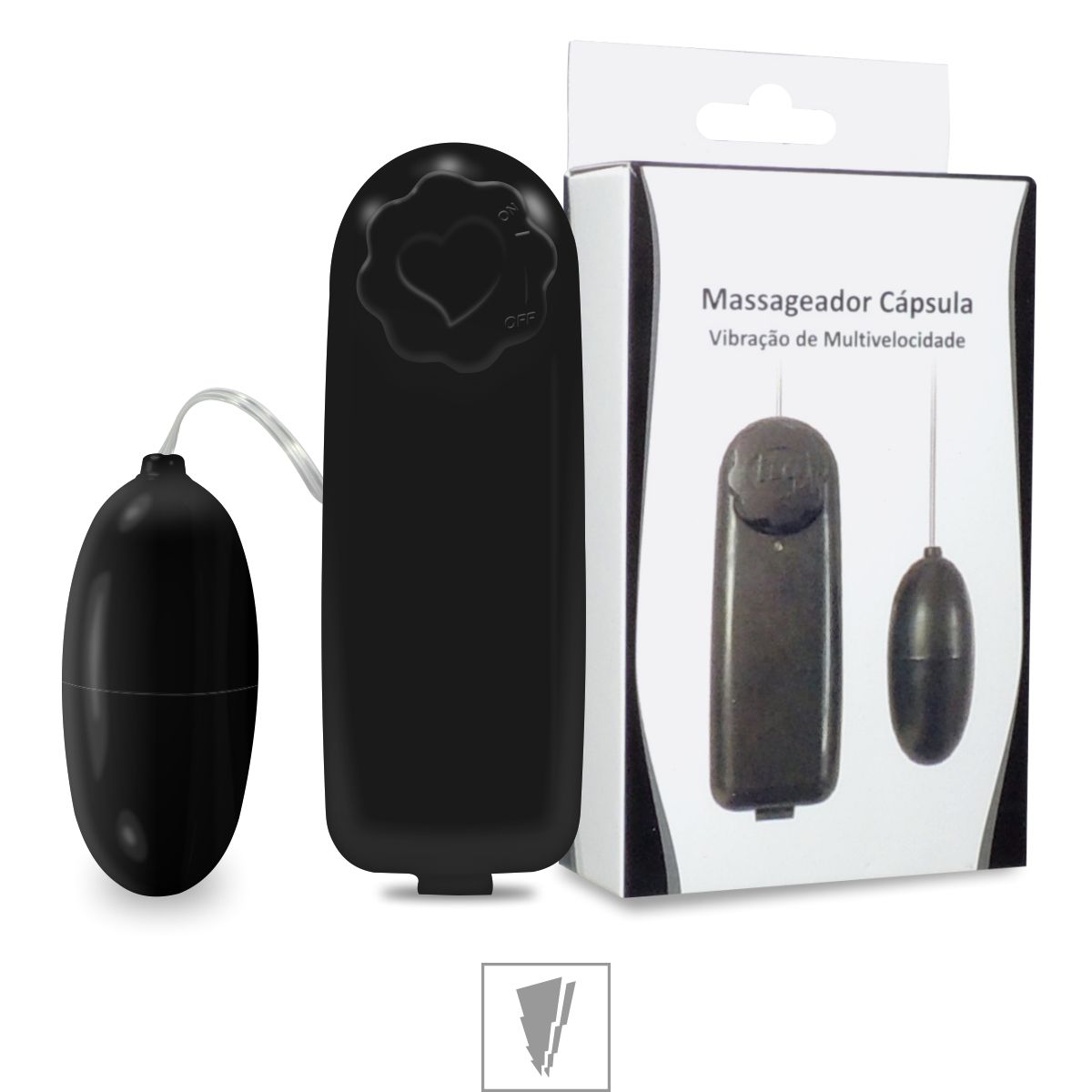 Massageador Cápsula - Vibração de Multivelocidade