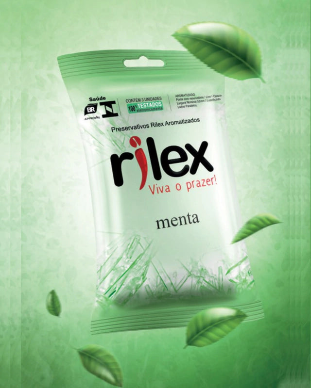 Rilex - Preservativo Masculino Mix de Frutas