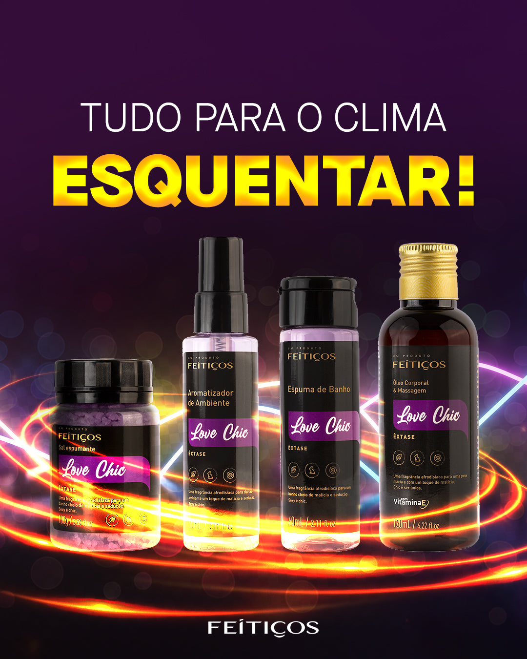 Linha - Love Chic - Êxtase