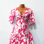 Branco c/ Rosa Tropicale