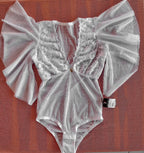 Body Angel  (Bory Luxo com Mangas de Tule).