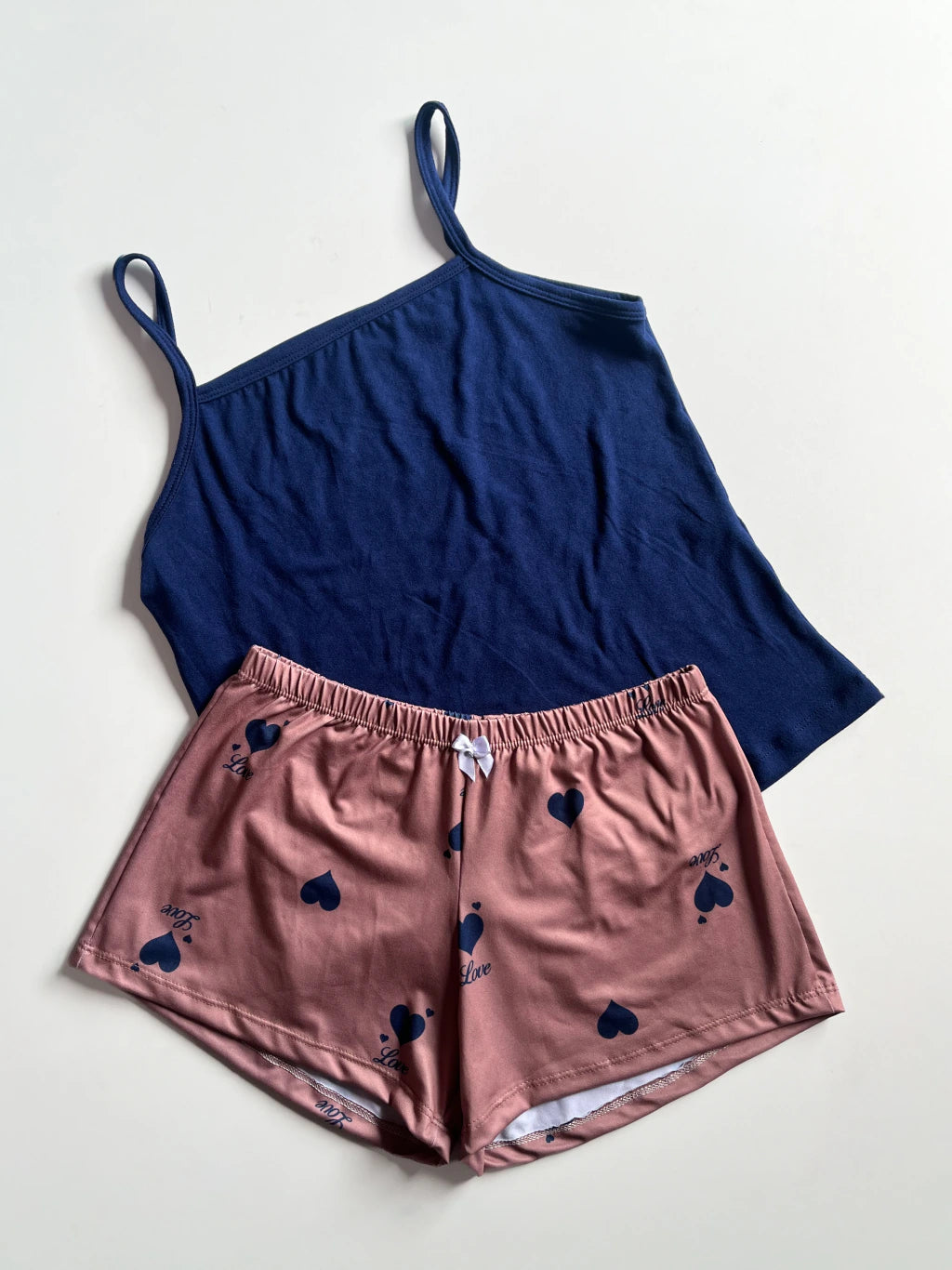 Baby Doll Ana no suede com estampas divertidas e alças finas
