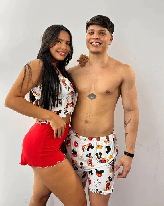 Kit Casal Ondinha + Short