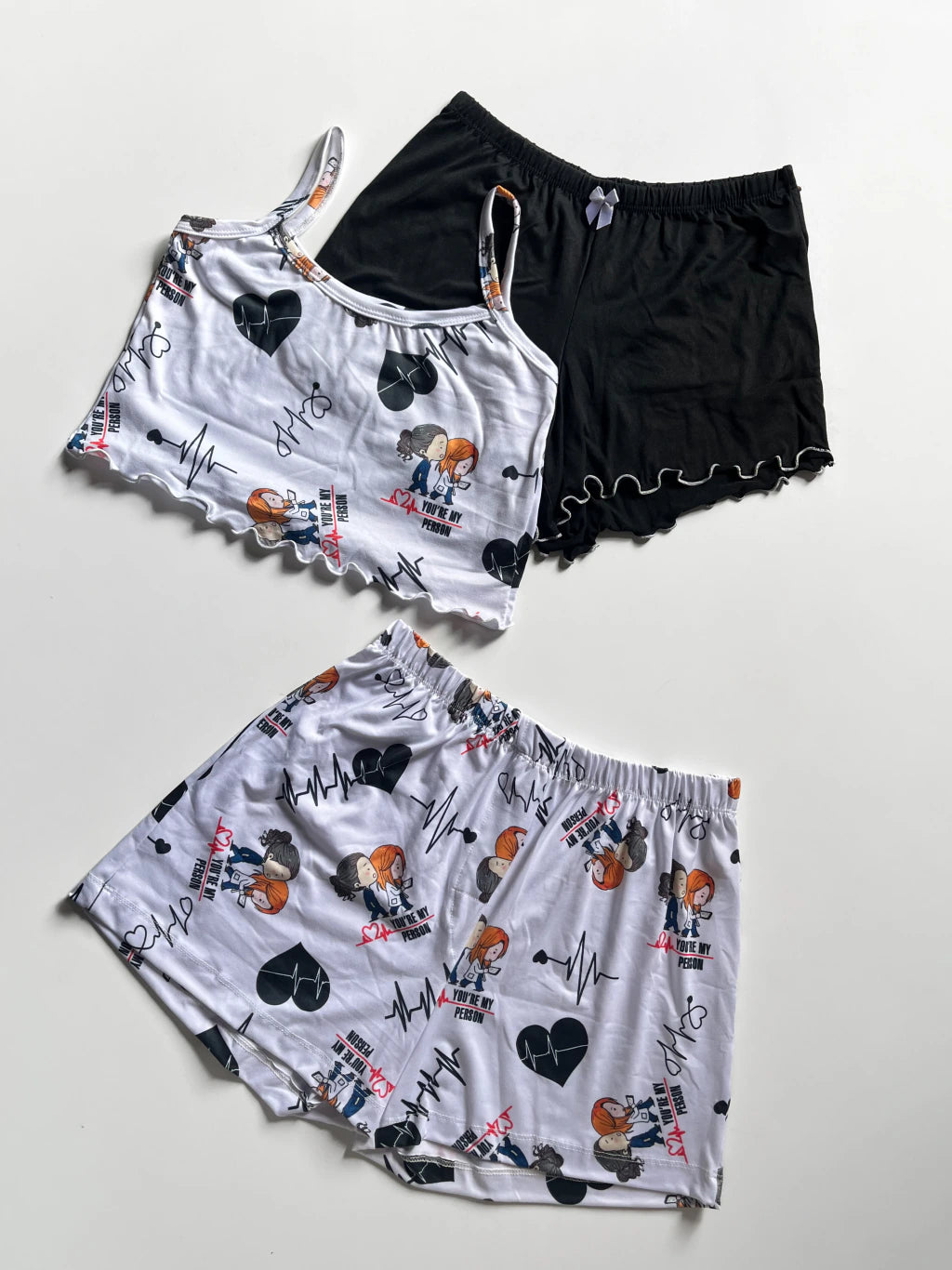 Kit Casal Ondinha + Short