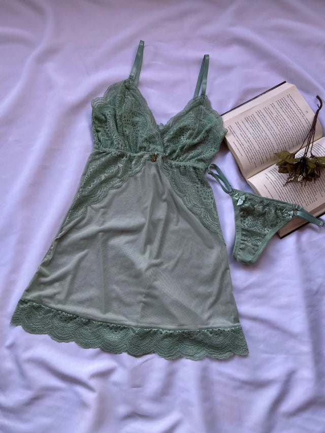 Camisola Luna + Calcinha