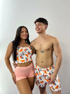 Kit Casal Ondinha + Short