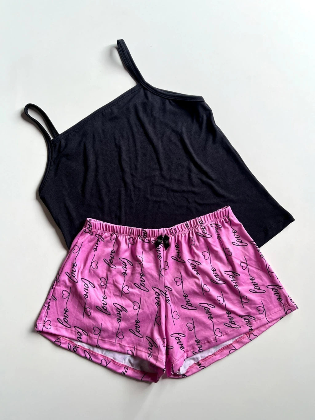 Baby Doll Ana no suede com estampas divertidas e alças finas