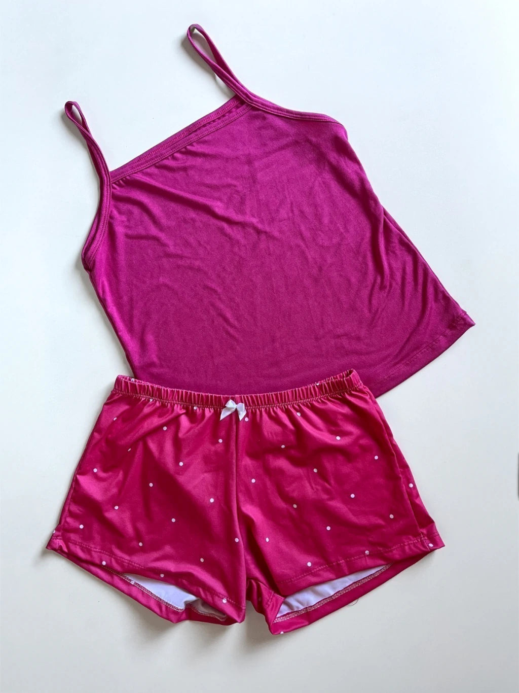 Baby Doll Ana no suede com estampas divertidas e alças finas